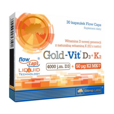 OLIMP Gold-Vit D3 + K2 (4000 IU/50 µg) (30 caps)