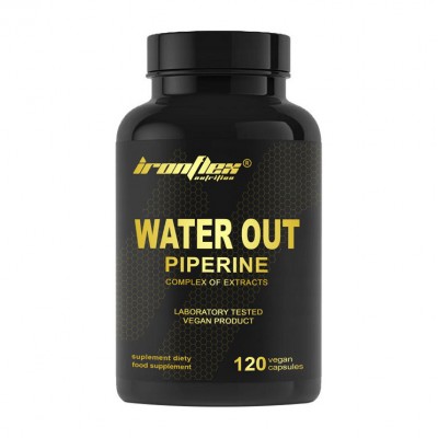 IronFlex Water Out Piperine (120 veg caps)