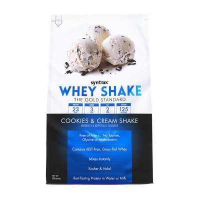 Syntrax Whey Shake (907 g, cookies & cream shake)