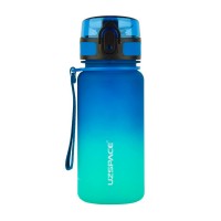 UZSPACE Uzspace Frosted Gradient Waterbottle 3034 (350 ml, blue/green)