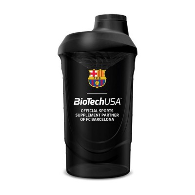 BioTech Shaker Wave BioTech USA "Barcelona Black" (600 ml, Barcelona Red)
