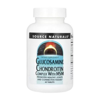 Source Naturals Glucosamine Chondroitin Complex with MSM (60 tab)