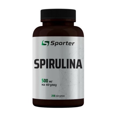 Sporter Spirulina 500 mg (200 caps)