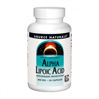 Source Naturals Alpha Lipoic Acid 600 mg (30 caps)