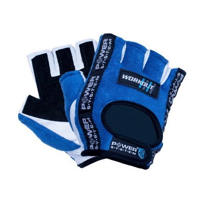 Power System Workout Gloves Blue 2200BU (L size)