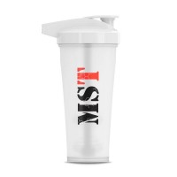 MST Shaker No Excuses Just MST (600 ml, white)