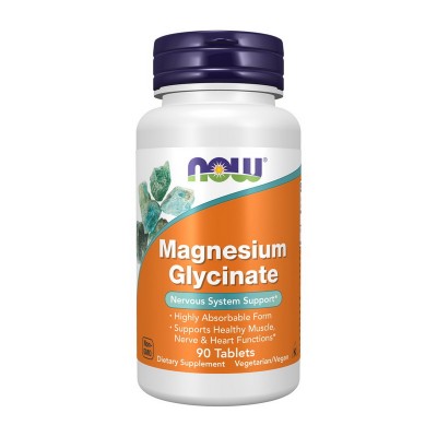 NOW Magnesium Glycinate (90 tabs)