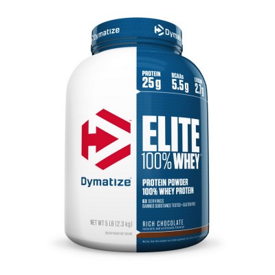 Dymatize Elite 100% Whey Protein (2,3 kg, rich chocolate)