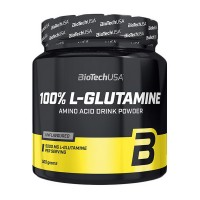 BioTech 100% L-Glutamine (500 g, unflavored)