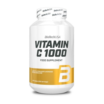 BioTech Vitamin С 1000 with citrus bioflavonoids and rose hips (250 tabs)