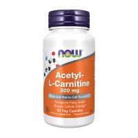 NOW Acetyl-L-Carnitine 500 mg (50 veg caps)