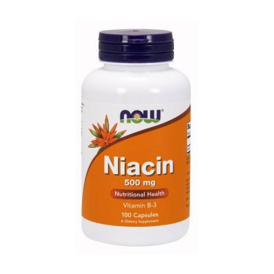 NOW Niacin 500 mg (100 caps) NOW Niacin 500 mg (100 caps)