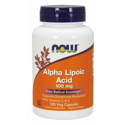 NOW Alpha Lipoic Acid 100 mg (120 veg caps)