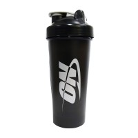 Optimum Nutrition Shaker ON with metall ball (600 ml, black/grey)