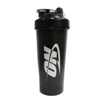 Optimum Nutrition Shaker ON with metall ball (600 ml, black/grey)