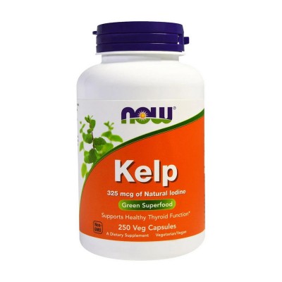NOW Kelp 325 mcg (250 veg caps)