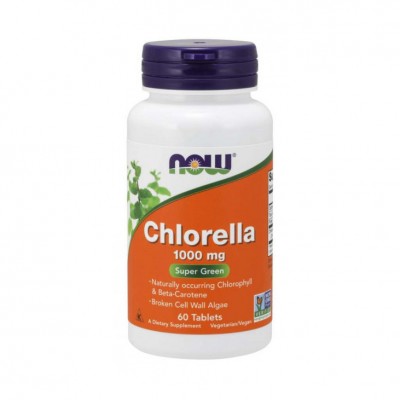 NOW Chlorella 1000 mg (60 tab)