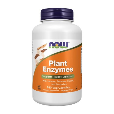NOW Plant Enzymes (240 veg caps)