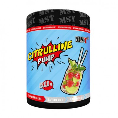 MST Citrulline Pump (511 g, strawberry-lime)