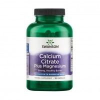 Swanson Calcium Citrate Plus Magnesium (150 caps)
