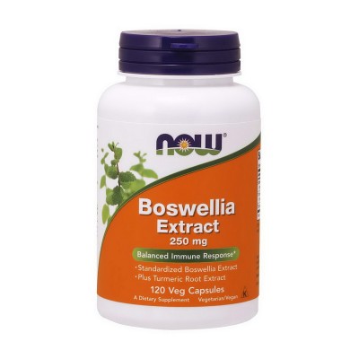 NOW Boswellia Extract 250 mg (120 veg caps) NOW Boswellia Extract 250 mg (120 veg caps)