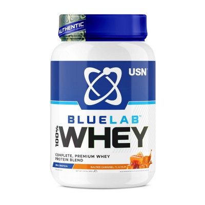 Blue Lab 100% Whey Premium Protein (908 g, salted caramel)