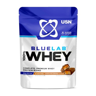 Blue Lab 100% Whey Premium Protein (476 g, chocolate caramel)