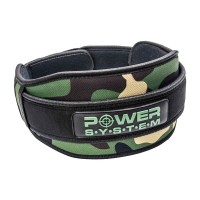Power System Fitness Belt Predator Green 3220GN (M size)