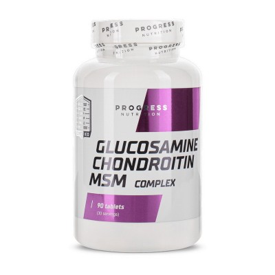Progress Nutrition Glucosamine Chondroitin MSM Complex (90 tab) Progress Nutrition Glucosamine Chondroitin MSM Complex (90 tab)