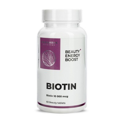 Progress Nutrition Biotin 10000 mcg (60 tab) Progress Nutrition Biotin 10000 mcg (60 tab)