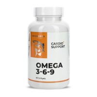 Progress Nutrition Omega 3-6-9 Cardio Support (90 sgels)