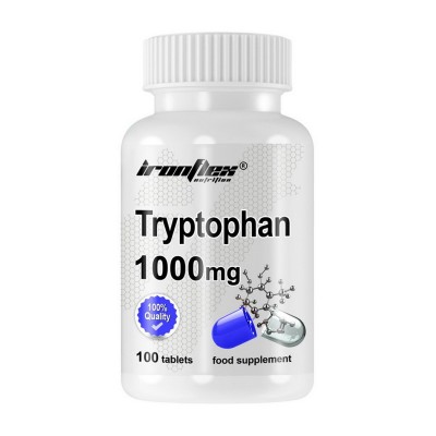 IronFlex L-Tryptophan 1000 mg (90 tabs)