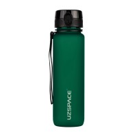 UZSPACE Uzspace Tamish Frosted Waterbottle 3038 (1 L, dark/green)