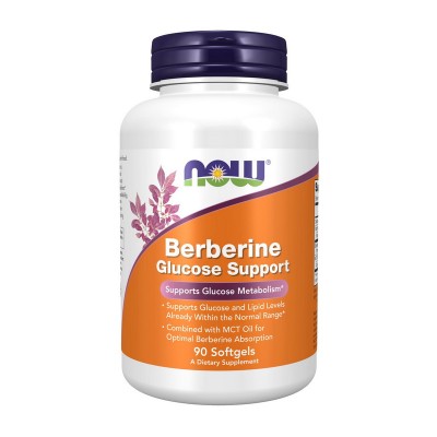 NOW Berberine Glucose Support (90 sgels)