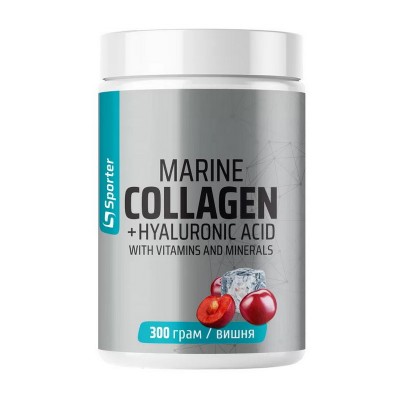 Sporter Marine Collagen (300 g, вишня)