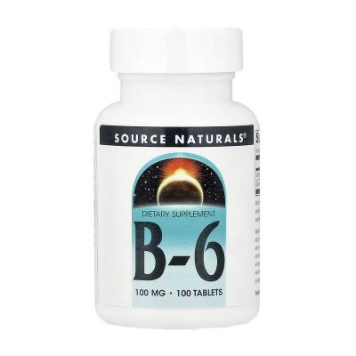 Source Naturals B-6 100 mg (100 tab)