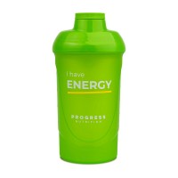 Progress Nutrition Shaker I Have Energy (600 ml, green)
