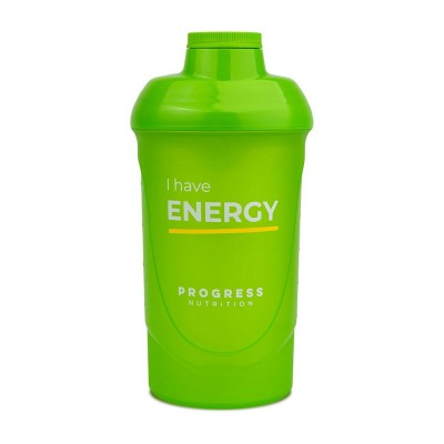 Progress Nutrition Shaker I Have Energy (600 ml, green)