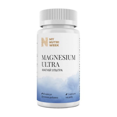 My Nutri Week Magnesium Ultra (60 caps)