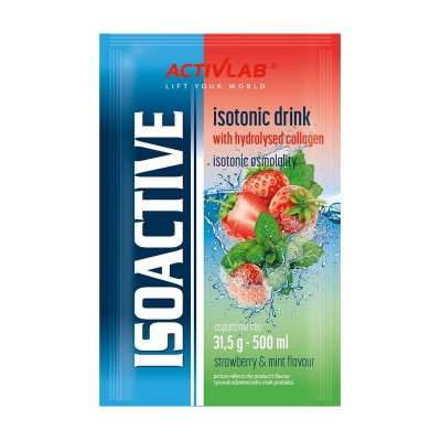 Activlab Isoactive Isotonic Drink (31,5 g, strawberry & mint)