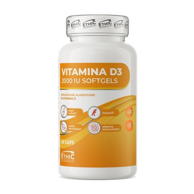 EthicSport (Ostrovit) Vitamin D3 2000 IU (60 caps)