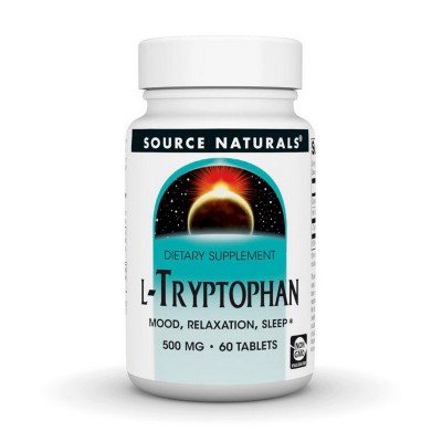 Source Naturals L-Tryptophan 500 mg (60 tab)