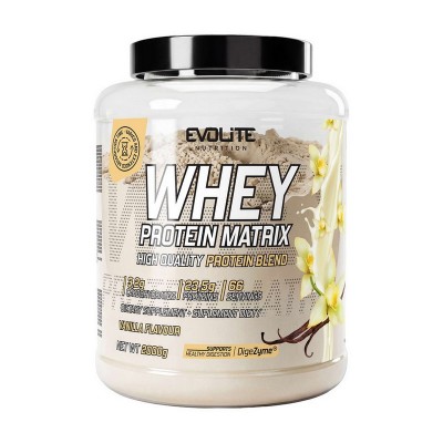 Evolite Nutrition Whey Protein Matrix (2 kg, vanilla)
