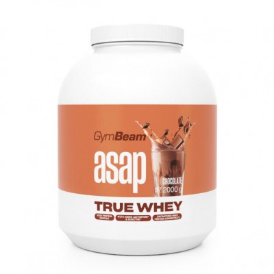 GymBeam Asap True Whey (2 kg, chocolate) GymBeam Asap True Whey (2 kg, chocolate)