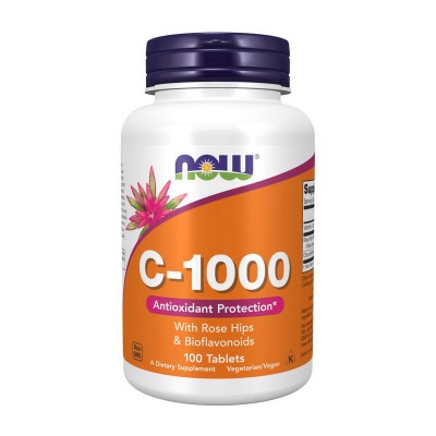 C-1000 with rose hips & bioflavonoids (100 tab)