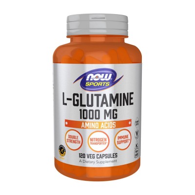 NOW L-Glutamine 1000 mg (120 caps)