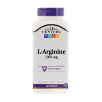 21st Century L-Arginine 1000 mg (100 tabs) 21st Century L-Arginine 1000 mg (100 tabs)