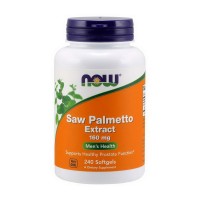 NOW Saw Palmetto Extract 160 mg (240 softgels)