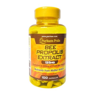 Puritan's Pride Bee Propolis Extract 125 mg (100 caps) Puritan's Pride Bee Propolis Extract 125 mg (100 caps)