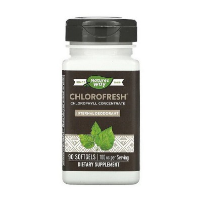 Nature's Way Chlorofresh Chlorophyll Concentrate (90 softgels)